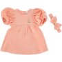 Made 4 Baby Girls 2 Piece Dress & Headband Set 6-12M