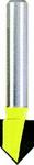 Tork Craft Router Bit V Groove 90 Degree 3 8' CKP701
