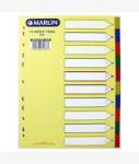 Marlin File Dividers Jan - Dec Polyprop