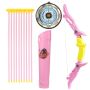 Kids Bow And Arrow Set Archery Toy Set 10 Suction Cup Arrows Target And Quiver