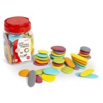 Junior Rainbow Pebbles - Earth Colours - Jar Of 36PCS By