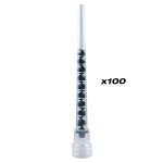 D Tech Mixer Nozzles 100 PC 2 Component Chemical Anchors Dtcanoz 100