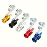 Turbo Sound Whistle Exhaust Pipe Blowoff Valve Simulator Aluminum Alloy Car Modification Whistler Motorcycle Exhaust Pipe Sound