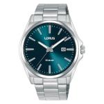 LORUS Sports Men's Quartz Watch Lake Blue Sunray Dial