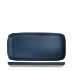 Nova Mezzo Blue Rectangular Plate 18X10CM