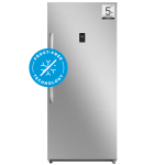 Midea 595L Silver Upright Switch Fridge freezer – Digital Control- Frost Free- HS-772FWE