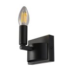 Ranch Metal Wall Light Black