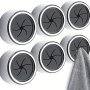 Upgrade Your Kitchen With 2pcs Waterproof Towel Hooks - Wall Mounted Self Adhesive & Ready To Use