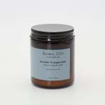 Luxury Scented Candle With Lid Lavender & Peppermint