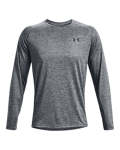 Men's Ua Tech Long Sleeve - Pitch Gray Sm
