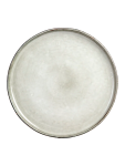 Reactive Glaze Round Dinner Plate 27CM - None Brown