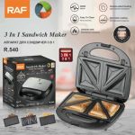Zs - Raf 3 In 1 Sandwich Maker Sandwich-waffle-grill
