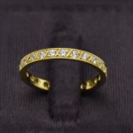 14CT Yellow Gold Ring Full Eternity