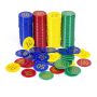Plastic Counting Chips For Kids Math Learning Educational - 160 Pack
