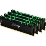 Kingston KF432C16RBAK4 32 Fury Renegade Rgb 32GB 4X8GB DDR4-3200MHZ CL16 1.35V Black Desktop Memory