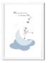 Decor Print Moon Ballerina - Unframed A2