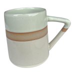 Cream Three Tone Ceramic Mug