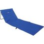 Afritrail Folding Beach Lounger With Padded Mat