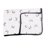 Xoxo Baby Panda Receiving Blanket