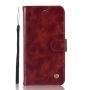 Vintage Faux Leather Flip Case For Xiaomi Redmi 10C