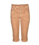 2-TEXTURED Overdyed Long Shorts - Terracotta XL