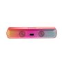 Bluetooth Speaker Wireless Sound Bar Computer Speaker With Rgb Lights - Red