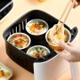 20PCS Air Fryer Baking Trays - Perfect For Egg Tarts & Puddings Ideal For Restaurants & Commercial Use Lids Not Included