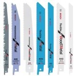 Bosch Sabre Saw Blades For Wood & Metal