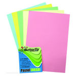 Board – A2 160GSM Pastel Singles – Wrapped Assotred – BRD970