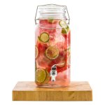 Consol Glass 3.6L Sorrento Beverage Dispenser