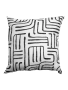 Black And Cream Patterned Scatter Cushion 45X45CM - 45 X 45 Cm / Assorted