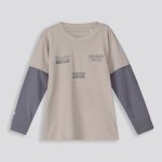 BOYS Statement Long Sleeve - 10 Cement