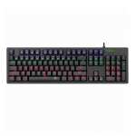 T-dagger Bermuda Rainbow BACKLIT|150CM CABLE|104 Key|mechanical Keyboard - Black