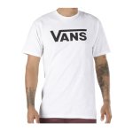 Vans Classic Mens T-shirts White black