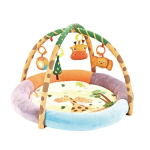 Ashcomonline Baby Round Comfy Soft Activity Gym Toys Play Mat Baby Play Gym Crib Crib Toy And Play Gym