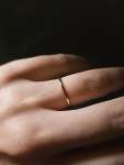 Classic Wedding Band - XL UK Ring Size R+ To Z Platinum