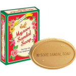 Mysore Sandal Soap Pure Natural Sandalwood Oil Bar Mysore Sandalwood Soap 125G - Heritage Skin Toning Formula For Deep Moisturiz