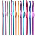 Set Of 14 Crochet Hooks Knitting Needles Knitting Sticks Yarn Knitting Crafts Hand Knitting Needles Yarn Knitting Needles Sweate