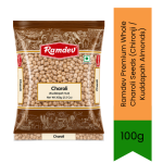 Premium Whole Charoli Seeds Chironji Kuddapah Almonds 100G - Nutrient-rich Edible Seeds With Delicate Nutty Flavor Perfect For