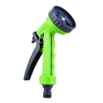 Gro Hose Nozzle With 5 Patterns – Green