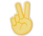 Peace Hand Sign Jibbitz