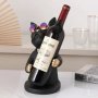 Bulldog Butler Wine Holder Black