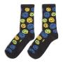 Identityblack Emoji Print Skate Socks