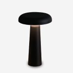Boletus Rechargeable Table Lamp - Black
