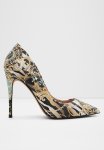 Stessy Court Heel - Black Multi