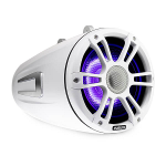 Fusion Signature Series 6.5" 230 Watt Sports White Marine Wake Tower Speaker With Crgbw