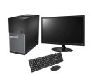 Dell Optiplex 3020 Desktop Combo – Intel Core I5 4TH Gen 240GB SSD + 500GB Hdd 8GB DDR3 Ms WIN10 Pro 64-BIT + 19"