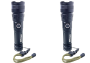 Hi Powered USB Recheargable LED Torch 100000 Lumens - Pack Of 2