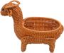 Handmade Woven Storage Basket For Household Use Light Brown Multi-use