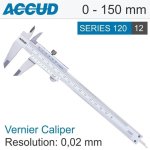 Accud Accud Vernier Caliper 0-150MM 0.02MM AC120-006-12